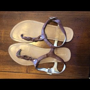 Merona brown sandals size 9